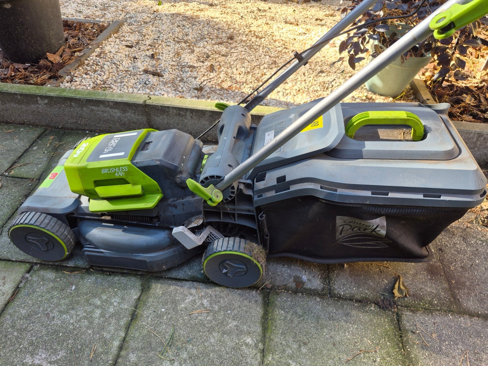 tuin, Cirkelmaaier, Accu-grasmaaier, Ophalen of Verzenden, Zo goed als nieuw