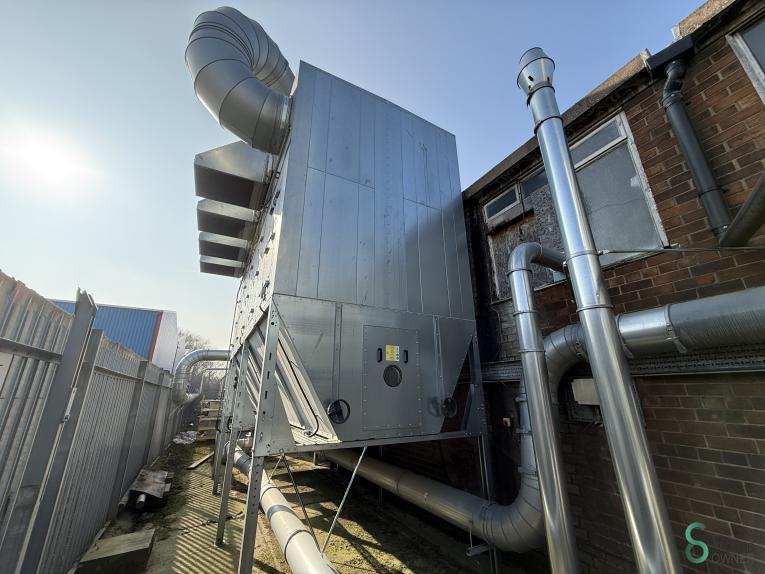 Afzuigingen Nederman NFKZ 3000 4+1 HJ/XT15 ST1 2021, Zakelijke goederen, Machines en Bouw | Houtbewerking
