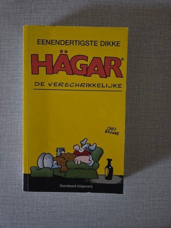 Hägar, Boeken, Eén stripboek, Chris browne, Ophalen of Verzenden, Zo goed als nieuw