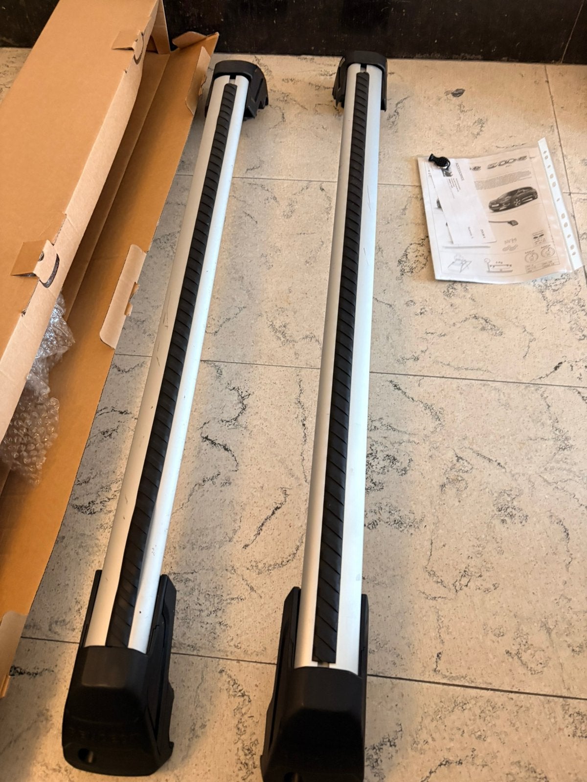 Originele Dakdrager peugeot 3008 - 5008, Auto diversen, Dakdragers, Ophalen, Gebruikt
