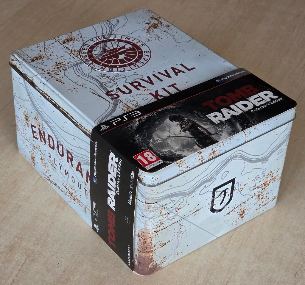PS3 Tomb Raider Survival Kit Collector's Edition, Enlèvement ou Envoi, 1 joueur, À partir de 18 ans, Aventure et Action
