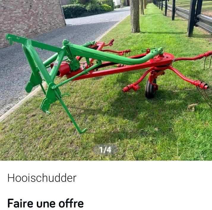 Hooimachine voor kleine tractor, Ophalen