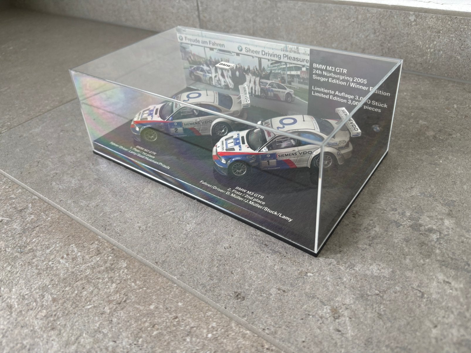 BMW M3 GTR 24h Nürburgring 2005 winner edition, Ophalen, Zo goed als nieuw, MiniChamps