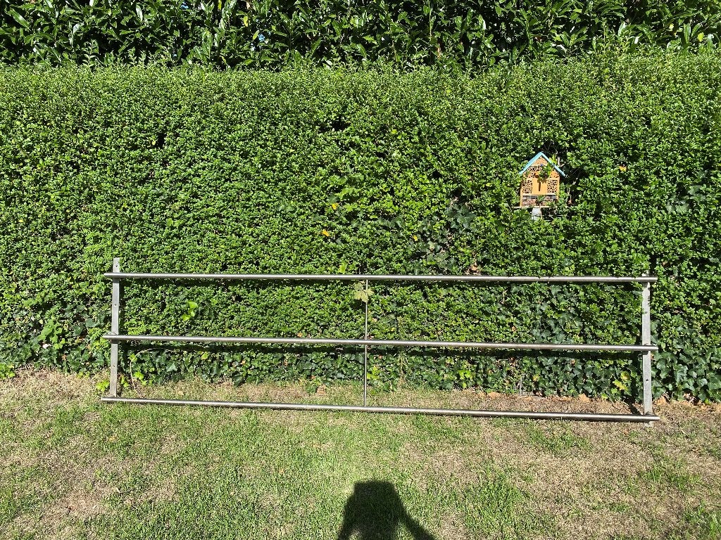 Inox balustrade voor gevel of balkon 300cm x 80cm, Doe-het-zelf en Bouw, Ophalen, Gebruikt