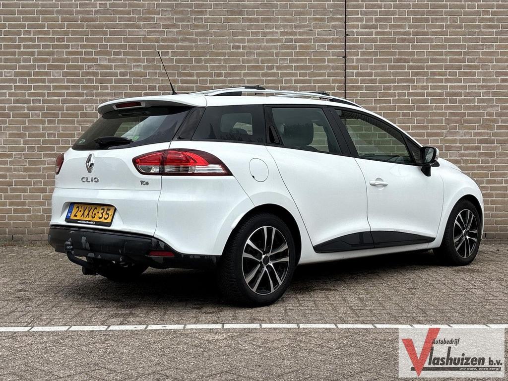 Renault Clio Estate 0.9 TCe Expression | Airco | Cruise | Tr, Auto's, Start-stop-systeem, Wit, Bedrijf, 104 g/km