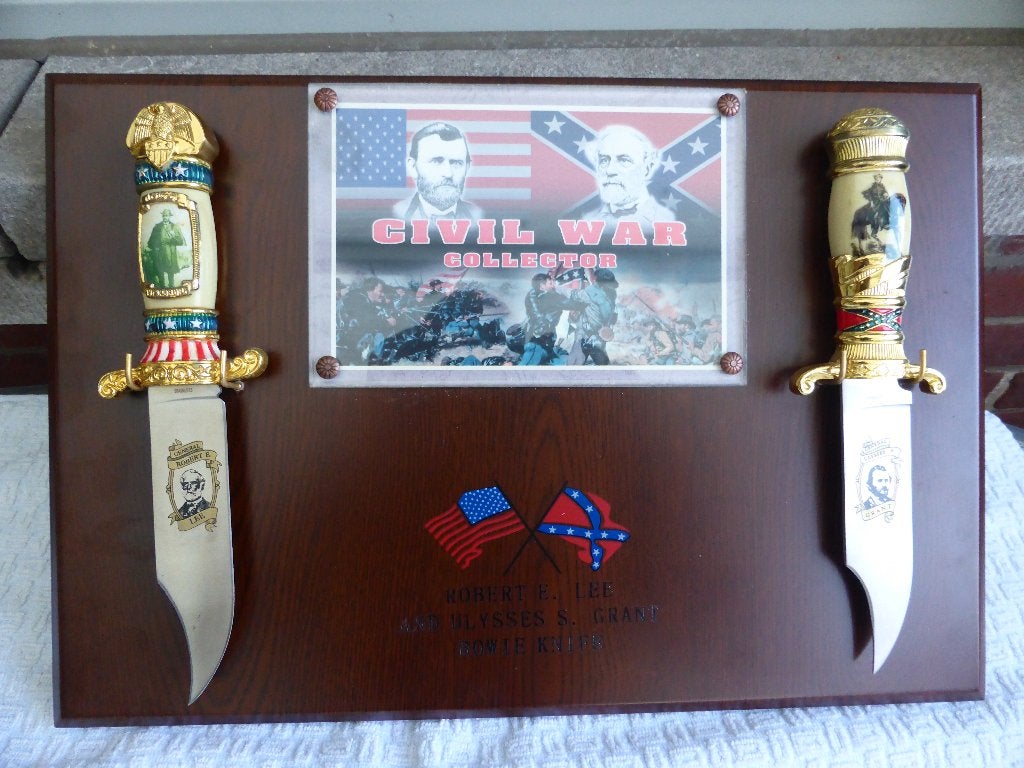 Decoratiebord over de Amerikaanse Burgeroorlog, Antiek en Kunst, Ophalen of Verzenden