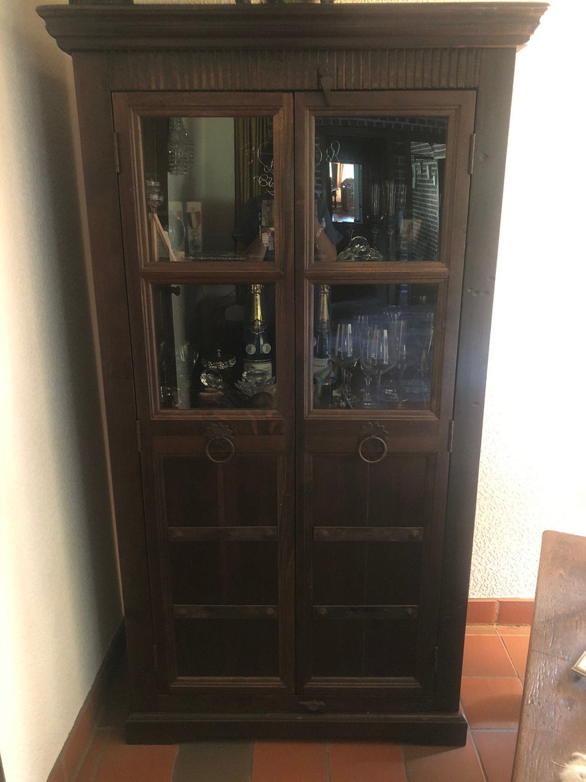 Copie antieke kast, Huis en Inrichting, Ophalen, Gebruikt