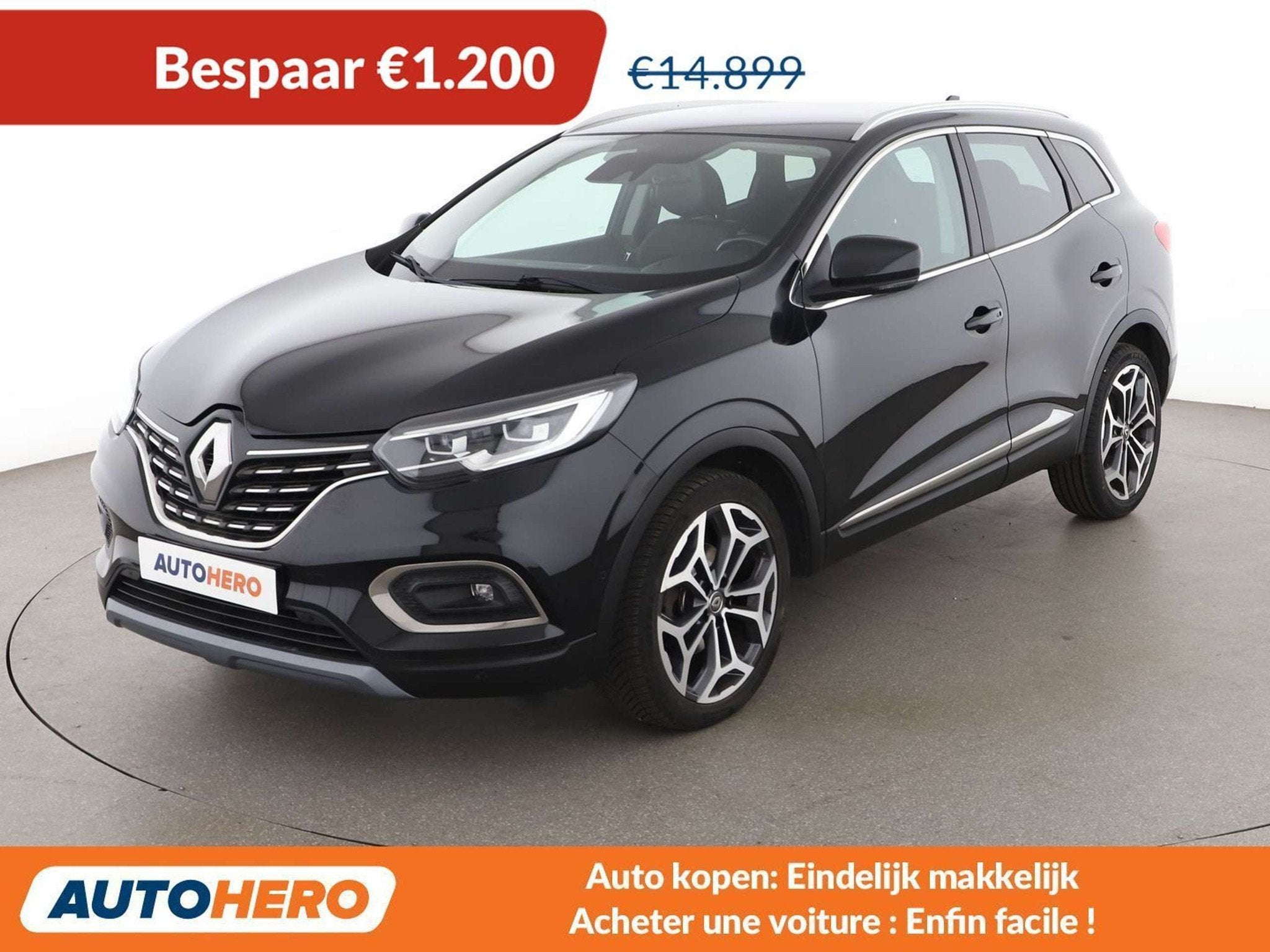 Renault Kadjar 1.3 TCe Intens (année de construction 2019), Autos, Achat, 1416 kg, Noir, 5 portes