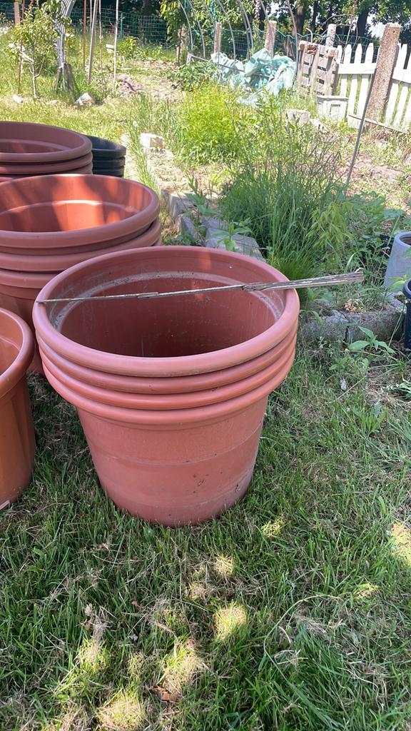 Pots de fleurs, Jardin & Terrasse, Enlèvement, Comme neuf