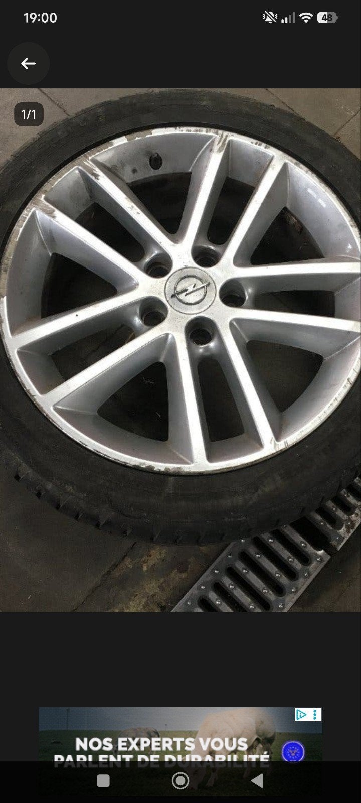 jante 17 Opel Astra h, Enlèvement ou Envoi