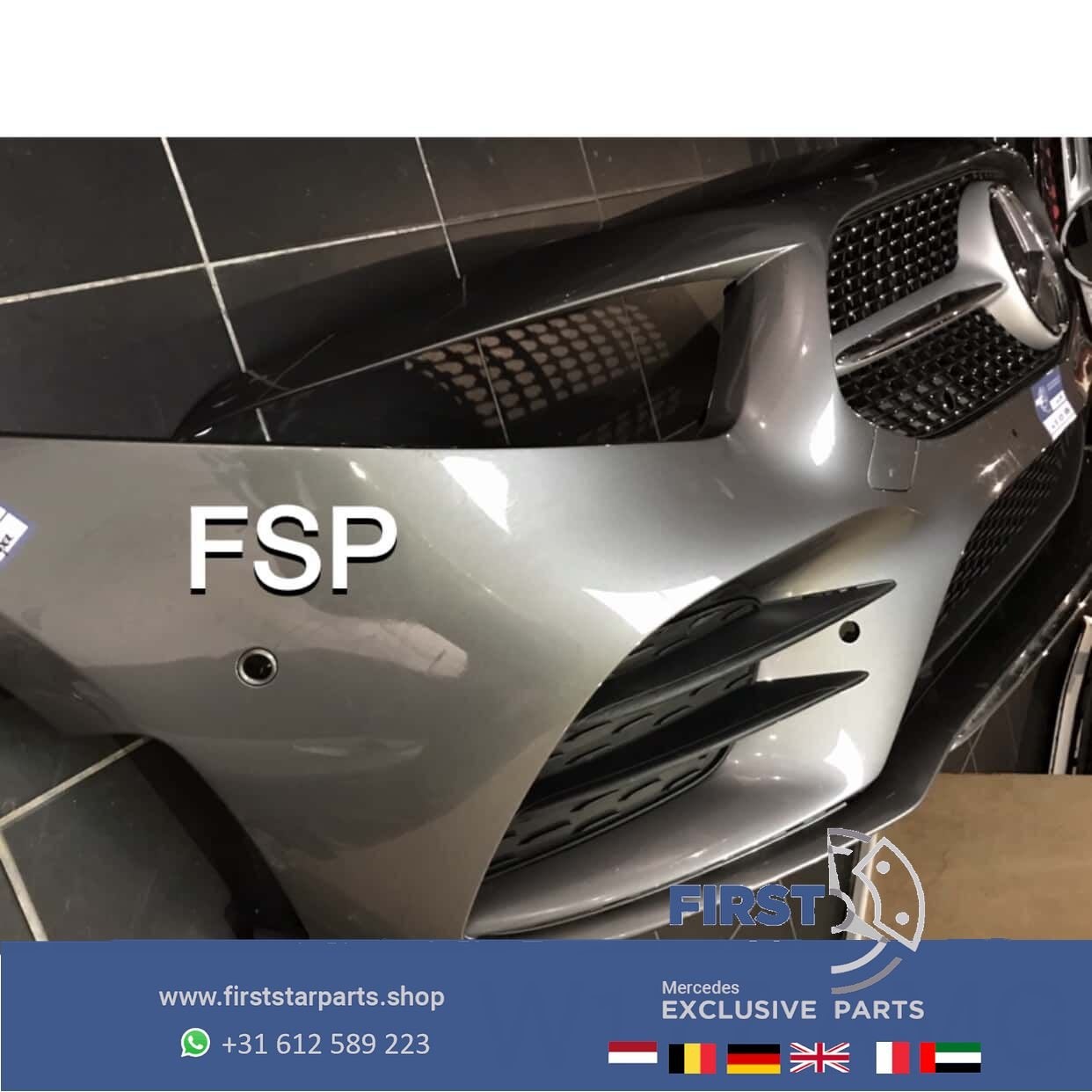 W177 A35 AMG Voorbumper + Achterbumper + Zijskirts Mercedes, Auto-onderdelen, Gebruikt, -, Ophalen of Verzenden, Bumper