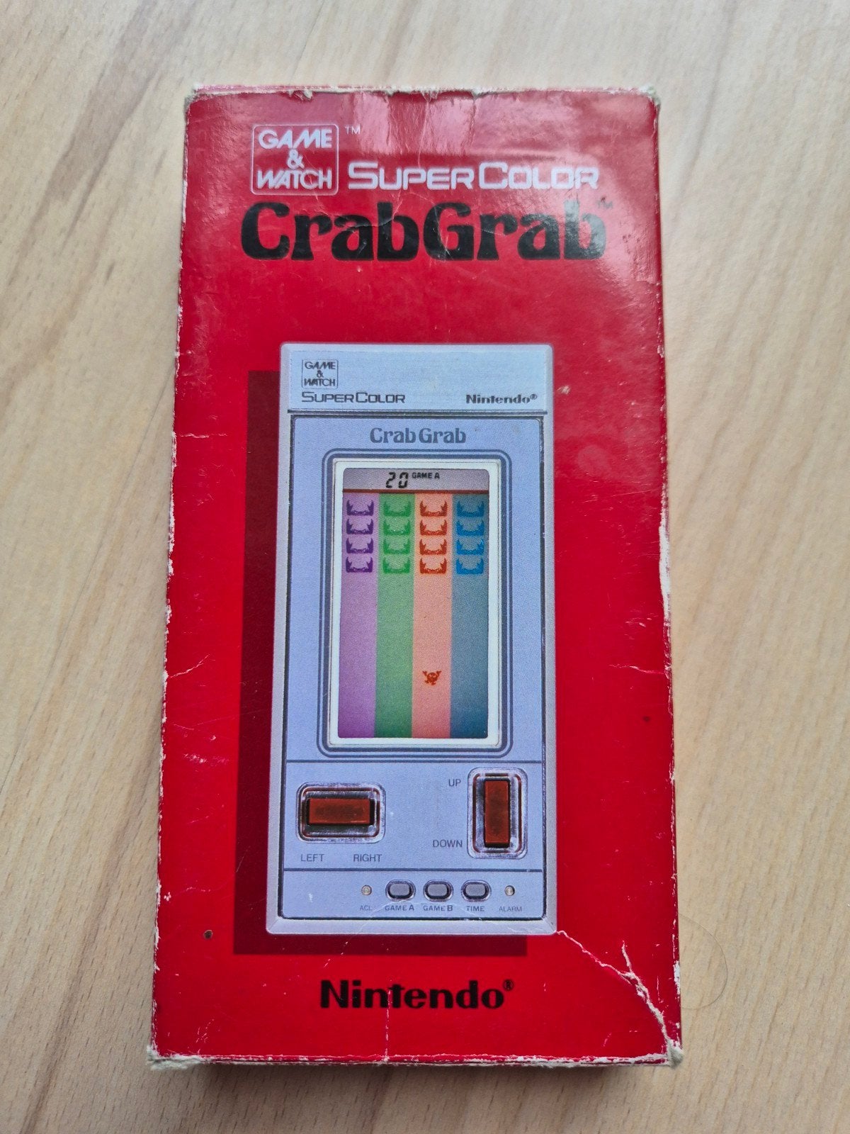 NIintendo game & watch crab grab, Games en Spelcomputers, Games | Nintendo Game Boy, Ophalen of Verzenden