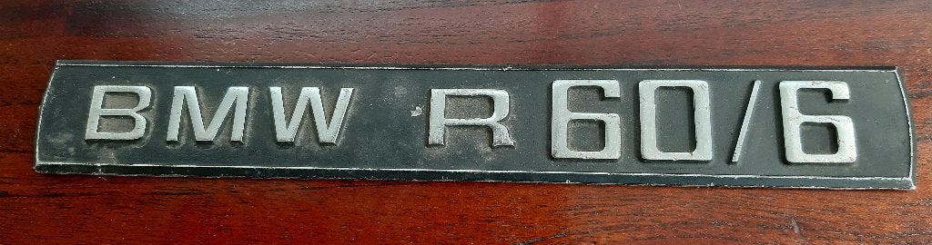 BMW R60/6 embleem, Motoren, Ophalen of Verzenden, Gebruikt