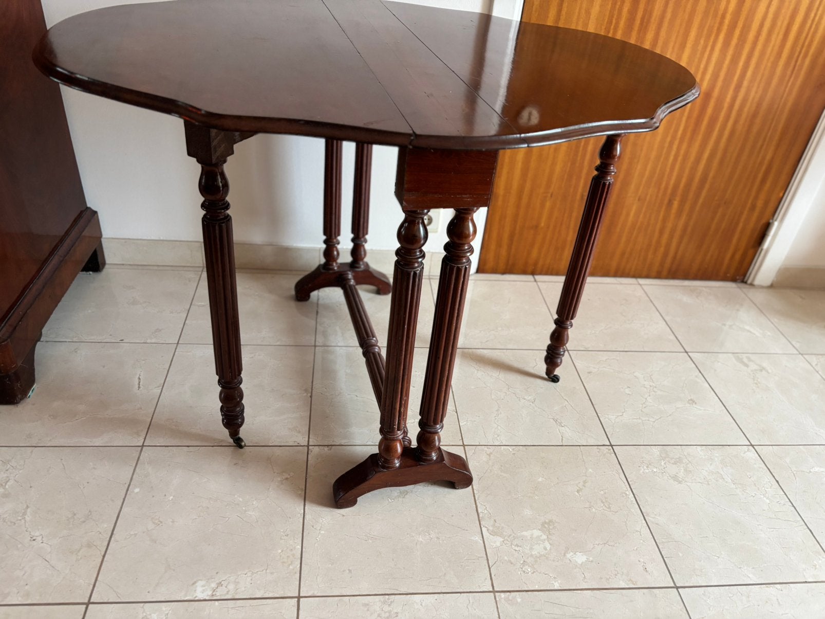 Salontafel Sutherland-tafel in massief mahoniehout, Enlèvement
