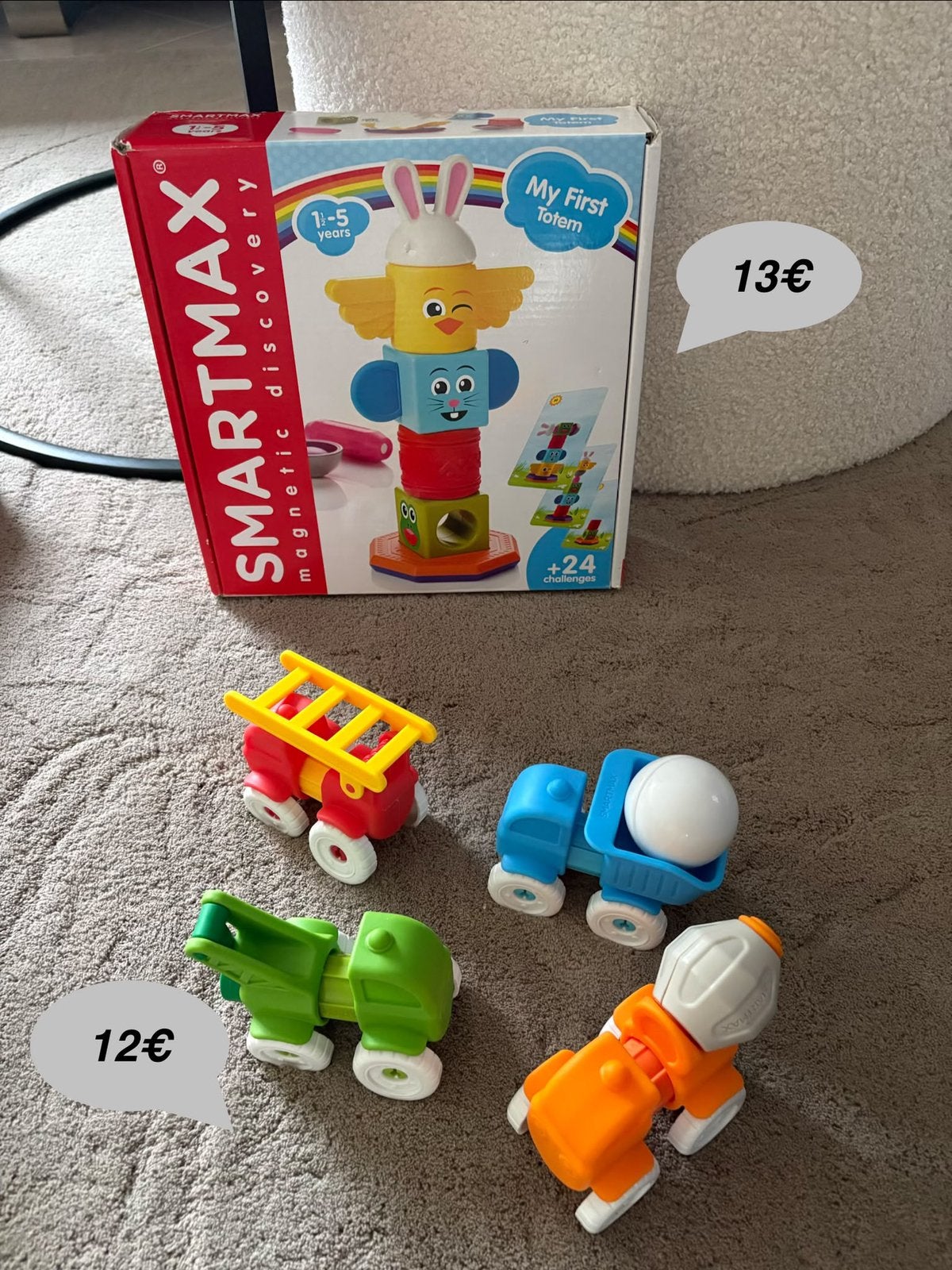 Smartmax per lot 12€, Ophalen of Verzenden, Zo goed als nieuw