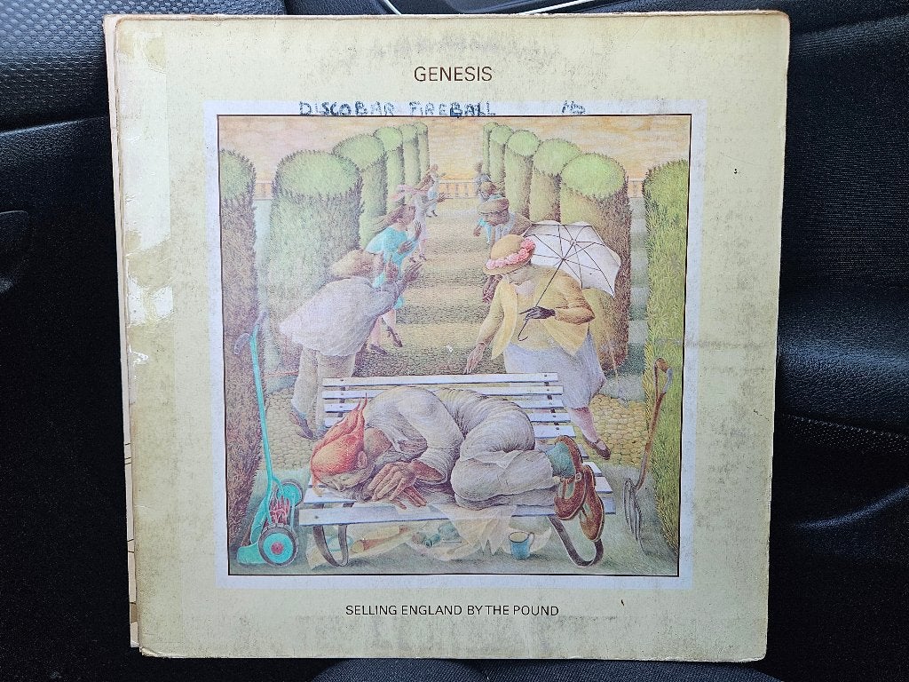 LP Genesis - Selling England By The Pound, Enlèvement ou Envoi, Utilisé, Rock classique, Pochette gatefold