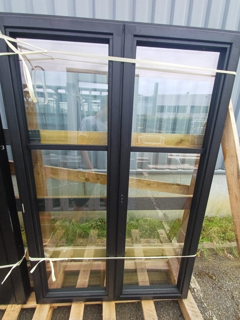 aluminium raam glas inbegrepen, Bricolage & Construction, Vitres, Châssis & Fenêtres, Double vitrage, 160 cm ou plus, Comme neuf