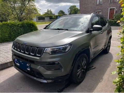 Jeep Compass Plug-in hybride 4XE - 80th anniversary, Auto's, Jeep, Automaat, Overige kleuren, Leder en Stof, Compass