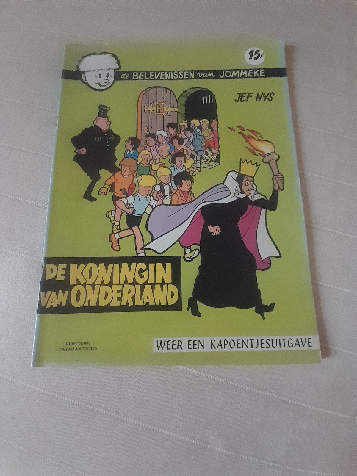 Strip Jommeke De koningin van Onderland Nr 3, Boeken, Ophalen