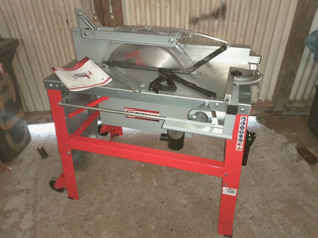 Holzmann TKS500S zaagtafel tot 150mm dik, 400V NIEUW, Doe-het-zelf en Bouw, Gereedschap | Zaagmachines, Nieuw, Ophalen