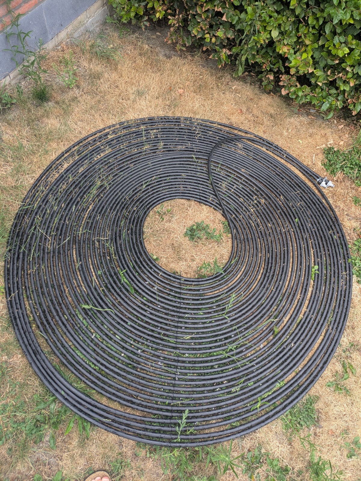 Zwembadverwarming zon, Jardin & Terrasse, Accessoires de piscine, Enlèvement, Utilisé, Chauffage