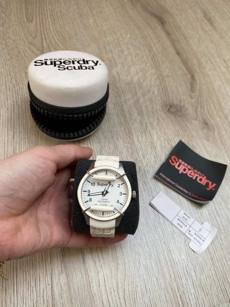 Superdry Scuba SYG109W watch horloge, Ophalen of Verzenden