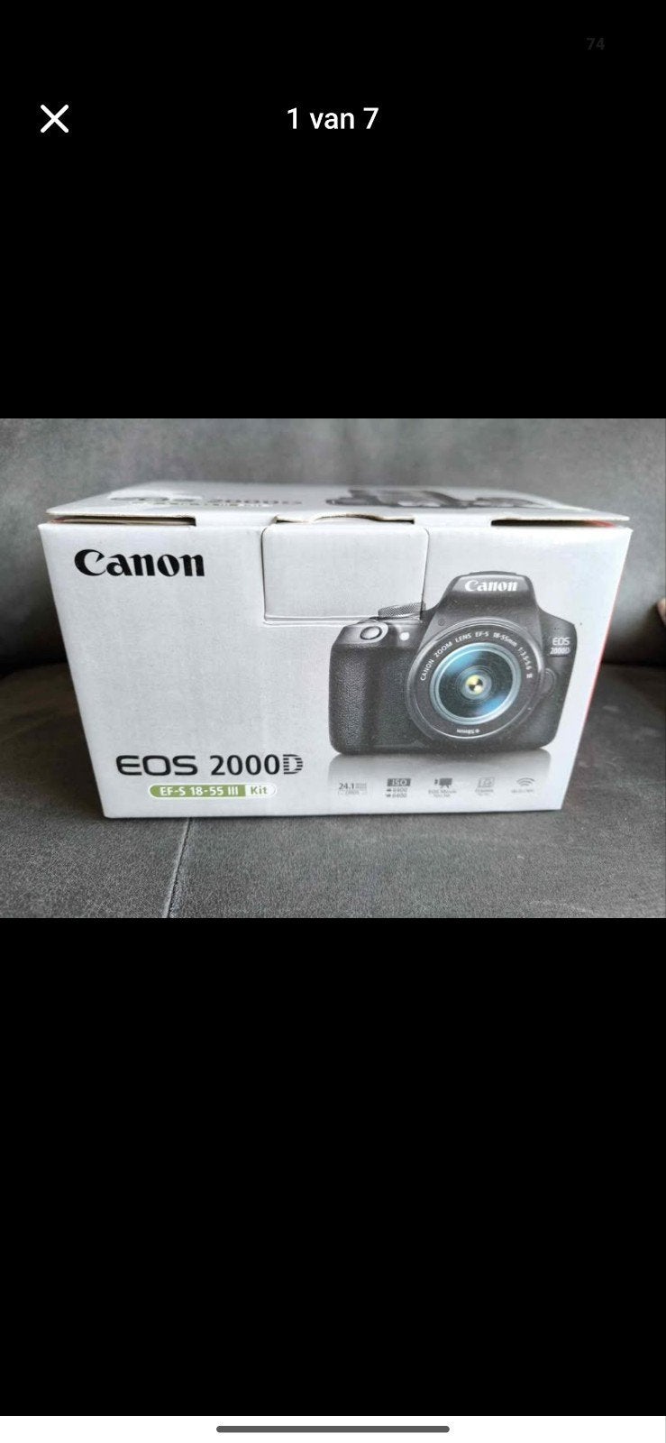Canon fotocamera, Audio, Tv en Foto, Fotocamera's Digitaal, Ophalen, Canon