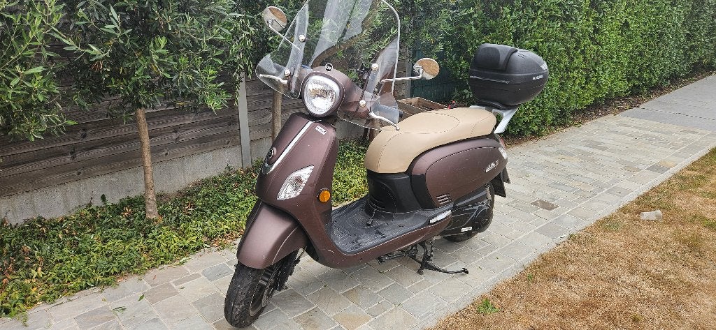 Scooter sym fiddle 3 / 125cc, Fietsen en Brommers, Ophalen, SYM, Zo goed als nieuw, Benzine