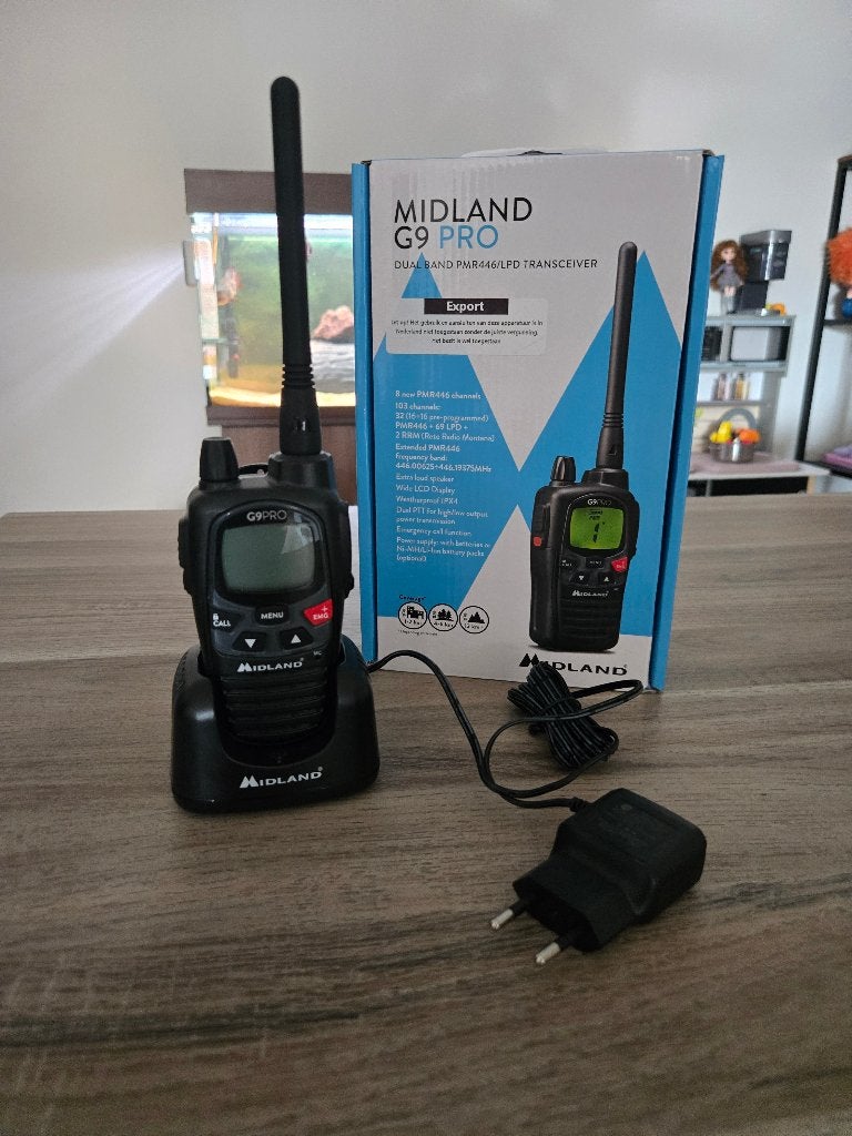 Midland G9 pro export, Telecommunicatie, Zenders en Ontvangers, Ophalen of Verzenden, Nieuw, Zender en Ontvanger