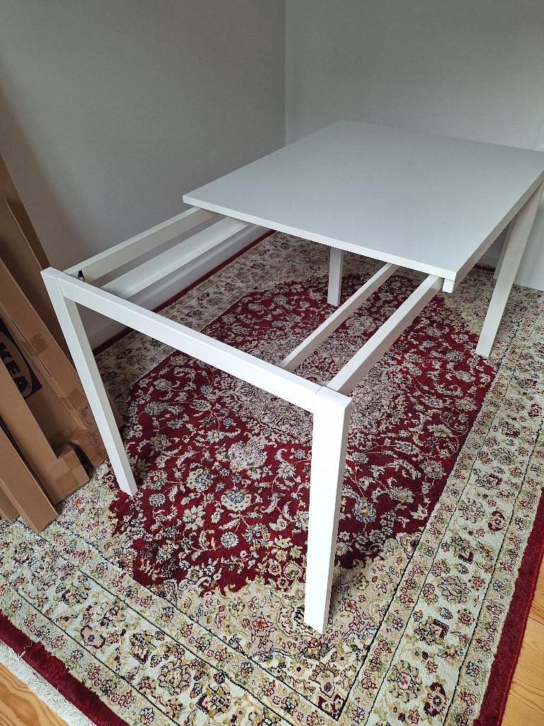 Table extensible Ikea, 100 à 150 cm, Quatre personnes, Enlèvement, Utilisé