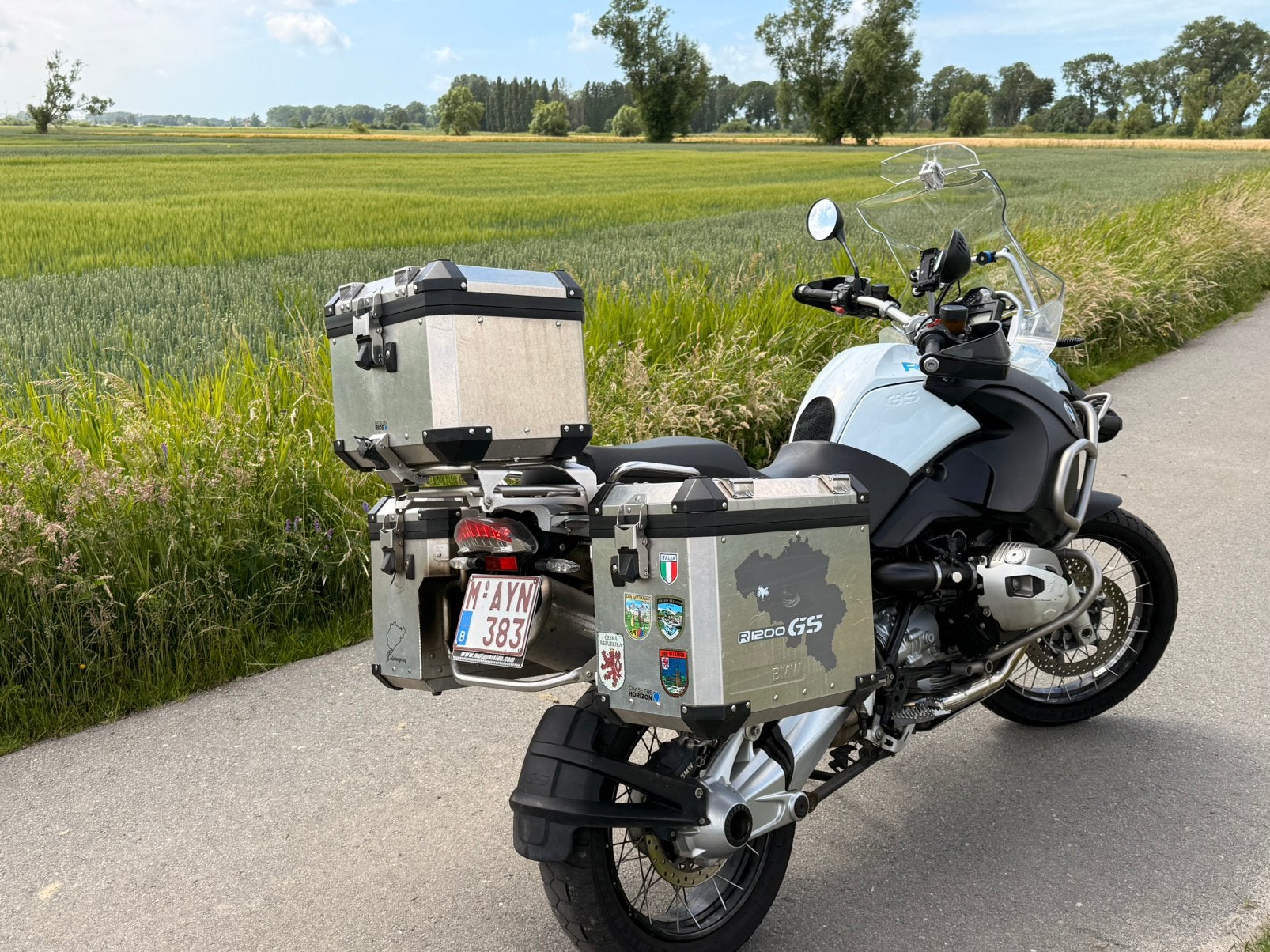 BMW R1200 GS Adventure Belgium edition, Occasion, Handvatverwarming, Particulier, Meer dan 35 kW