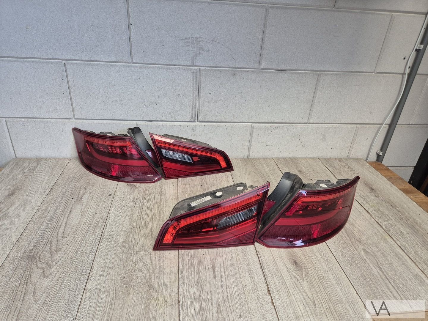 Achterlicht SET van 4 Audi A3 8v 2012 - 2017 LED €200 samen, Gebruikt, -, -, -