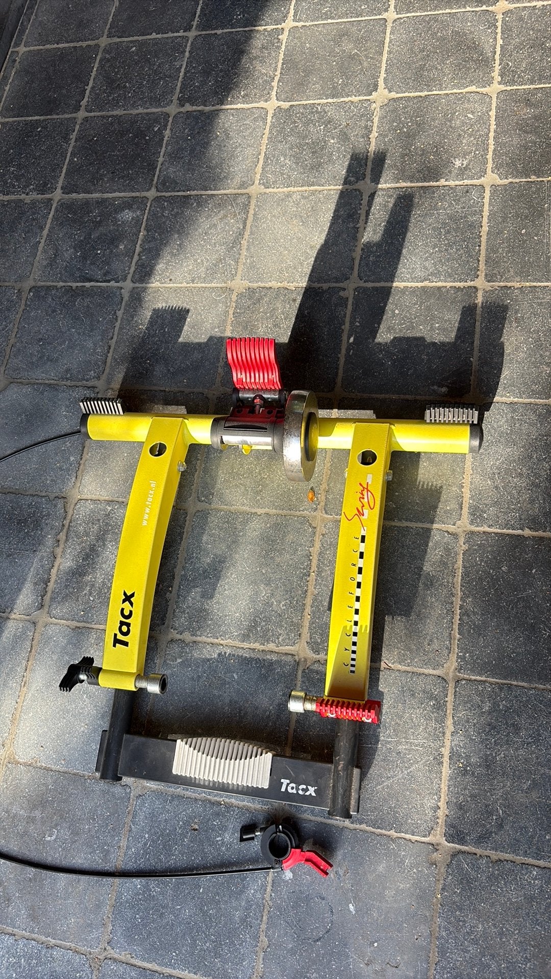 Ressort TACX CycleForce, Enlèvement