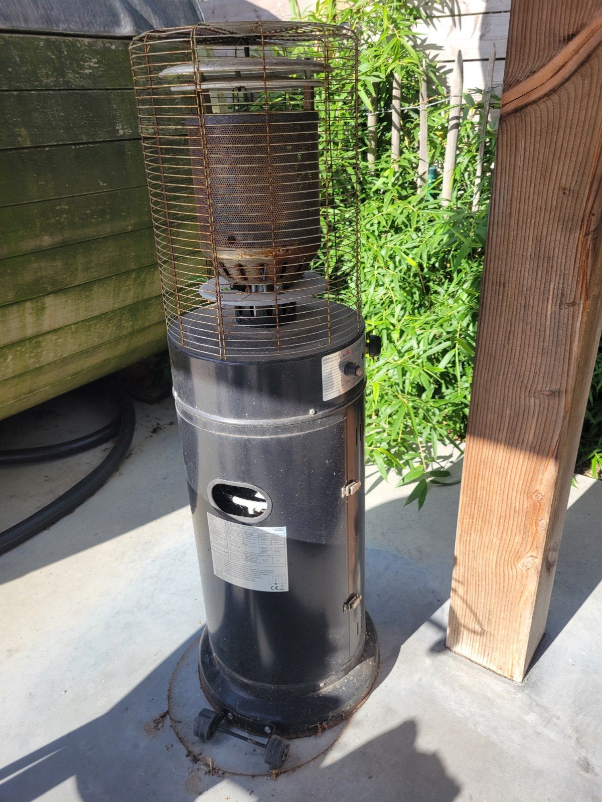 Terrasverwarmer laag, Sol, Enlèvement, Utilisé, Rotatif