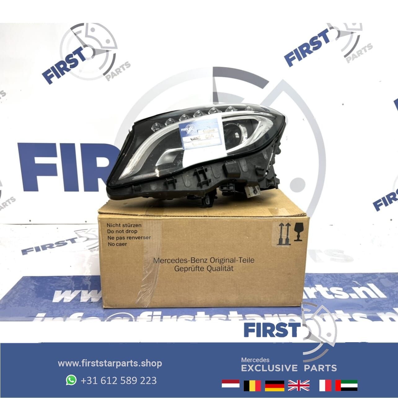 W156 GLA linker koplamp bi xenon LED Origineel Mercedes X15, Gebruikt, -, Ophalen of Verzenden, -