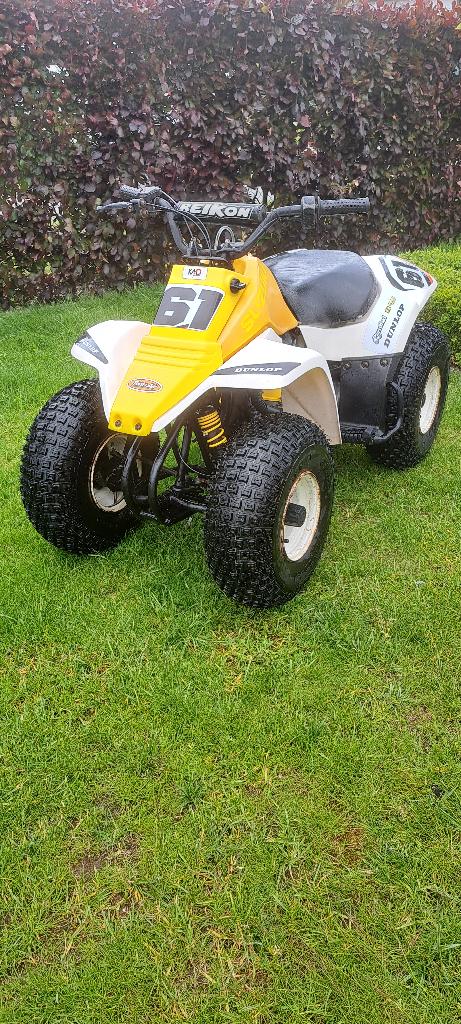 Suzuki lt80 quad, Motoren, 1 cilinder, 80 cc, 11 kW of minder