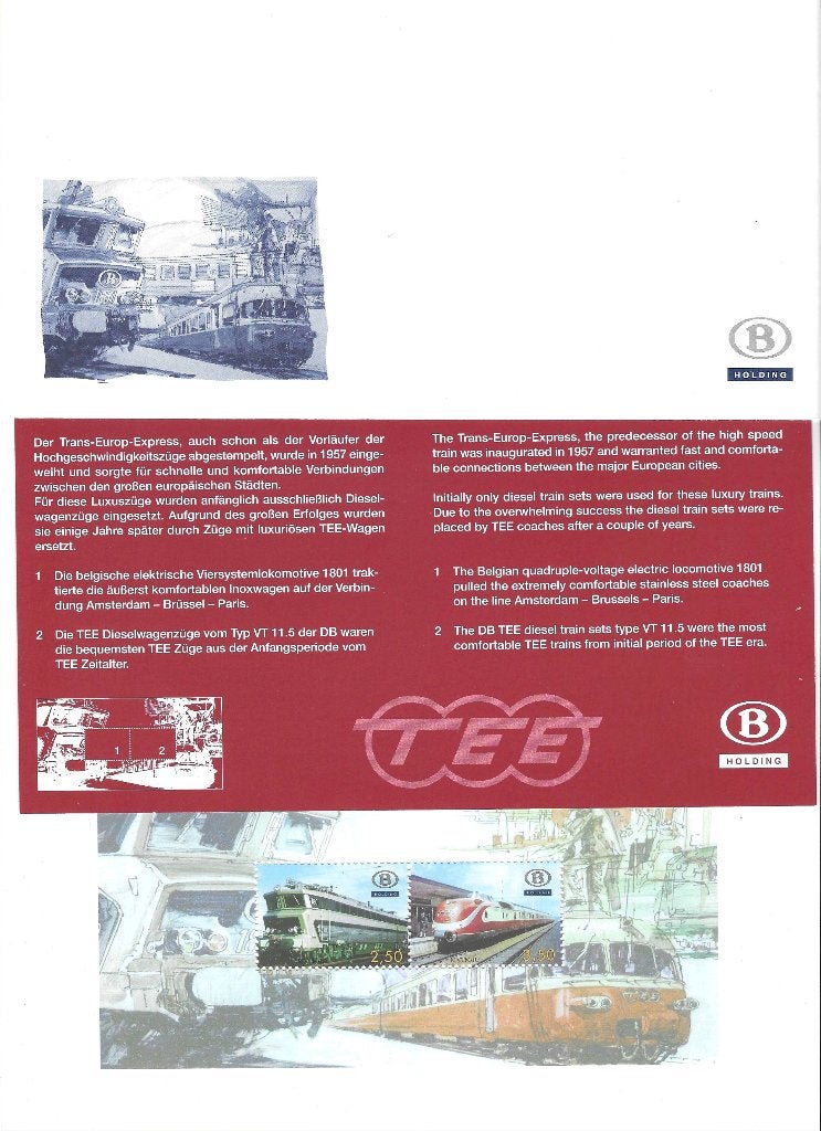 TRV 52 53  blok 13, Postzegels en Munten, Ophalen of Verzenden
