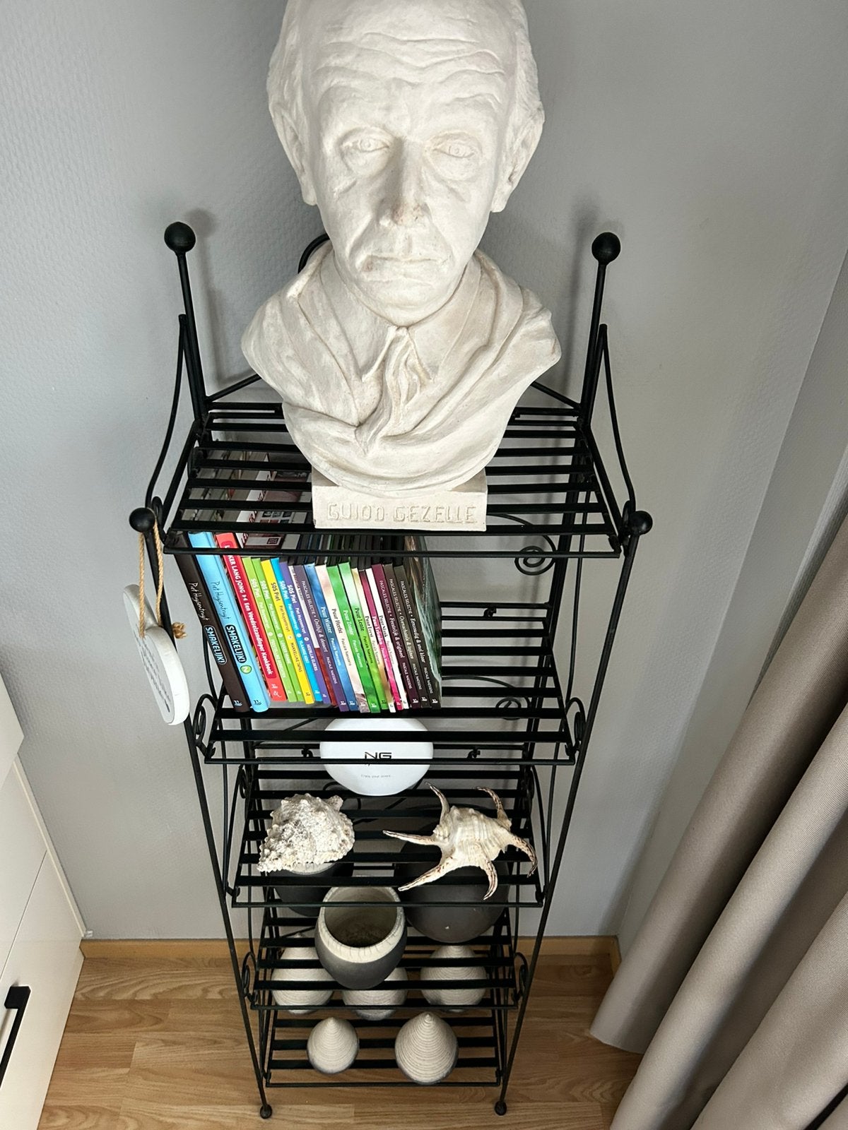 smeedwerk rek decoratief, Ophalen, Gebruikt