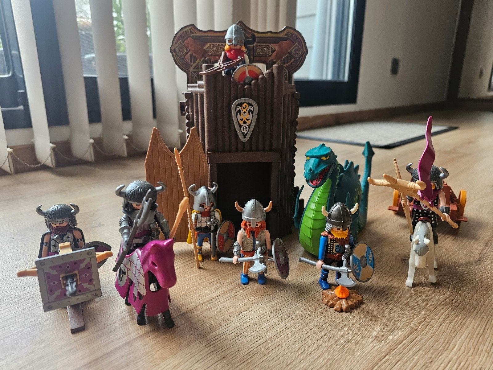 Playmobil Vikings lot – zeedraak, wachttoren, krijgers, paar, Kinderen en Baby's, Speelgoed | Playmobil, Ophalen