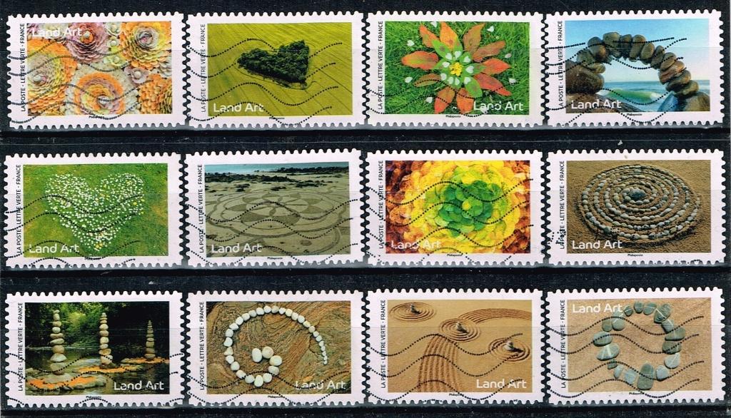 Postzegels uit Frankrijk - K 5149 - Land Art, Verzenden, Gestempeld