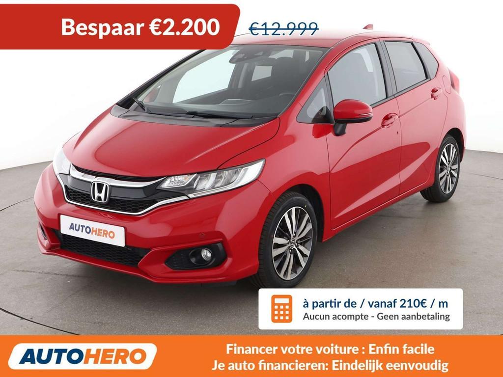 Honda Jazz 1.3 i-VTEC Elegance (automatique), Autos, Rouge, 75 kW, Achat, 139 g/km