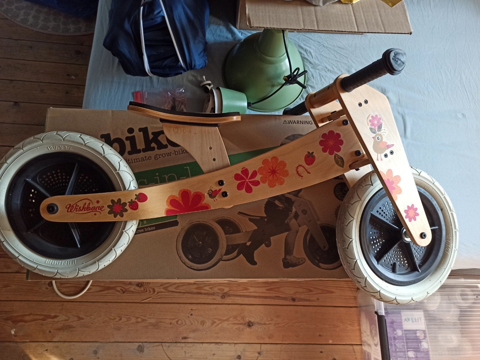 Wishbone Bike Original 3-en-1 - Vélo d'équilibre en bois (1, Enlèvement, Comme neuf, Vélo d'équilibre