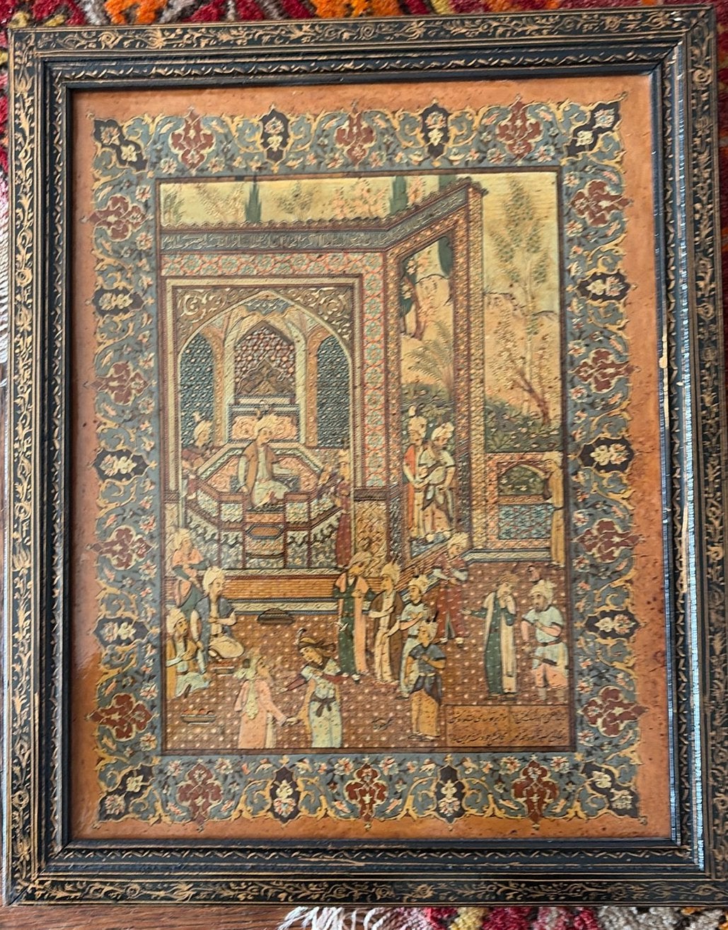 Indo Perziche stijl, Ophalen