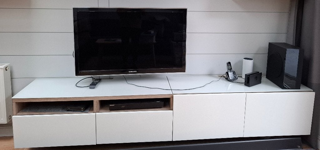 Meuble salon / TV suspendu, Maison & Meubles, Armoires | Mobilier de télévision, Enlèvement, Utilisé
