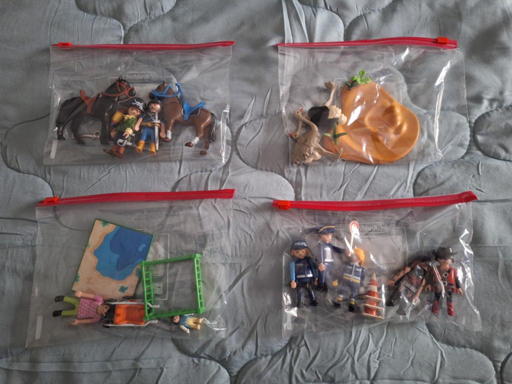 Playmobil: struisvogels, piraten, politie en mama's setje., Ophalen of Verzenden