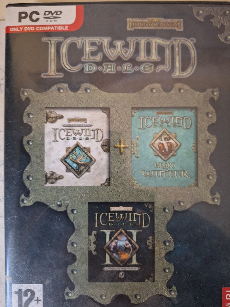 Icewind Dale 1 met  Heart of Winter en Icewind Dale 2, Ophalen, Gebruikt, 1 speler, Eén computer
