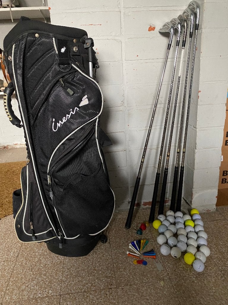 Complete en goed onderhouden golfset van het merk Inesis, Ophalen, Gebruikt, Set, Overige merken