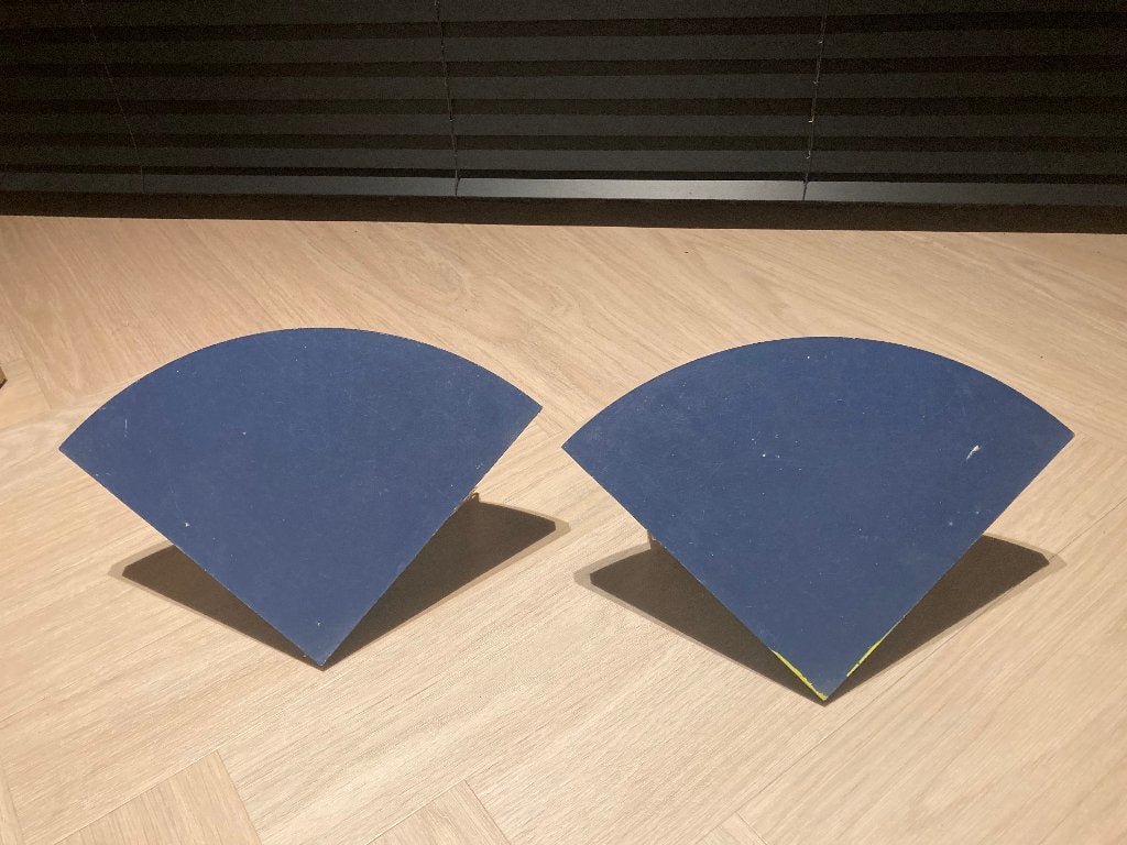 Muur hoek hang schabben, Ophalen, Gebruikt