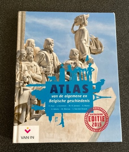 Atlas van de algemene en Belgische geschiedenis, Boeken, Ophalen, ASO, Geschiedenis, Zo goed als nieuw