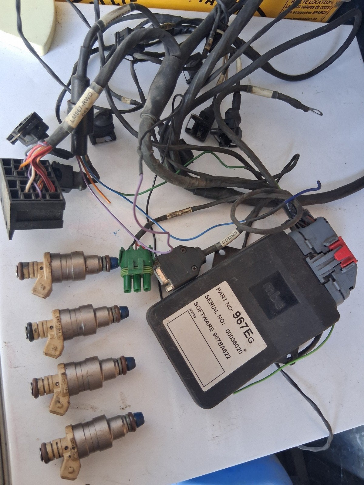 Boitier programmable ecu MBE 967E + injecteurs haut débit, Autos : Pièces & Accessoires, Enlèvement, Opel